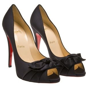 Christian Louboutin Madame Butterfly peep toe